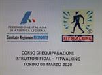 ANNULLATO IL CORSO DI EQUIPARAZIONE FIDAL